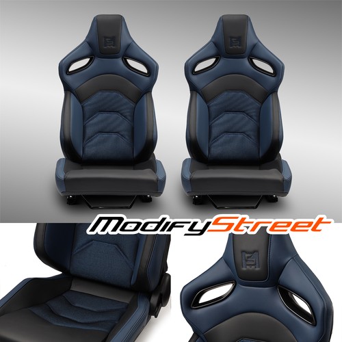 Reclinable pvc black blue - reclinable,